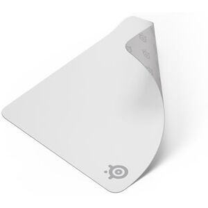 SteelSeries QcK Large Gaming Mousepad White Non-Slip Silicone Rubber Base Peak Tracking and Stability Optimized for Gaming Sensors 450 mm x 400 mm FPS, MOBAs, RTS, MMO SteelSeries QcK Large Gaming Mousepad White Non-Slip Silicone Rubber Base Peak Tracking and Stability Optimized for Gaming Sensors 450 mm x 400 mm FPS, MOBAs, RTS, MMO