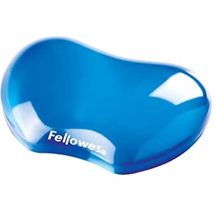 Fellowes Wrist Rest Crystals Gel Wrist Rest with Non Slip Rubber Base Ergonomic Mouse Mat Wrist Support, Keyboard Wrist Rest for Computer, Laptop, Home Office Use Blue Fellowes Wrist Rest Crystals Gel Wrist Rest with Non Slip Rubber Base Ergonomic Mouse Mat Wrist Support, Keyboard Wrist Rest for Computer, Laptop, Home Office Use Blue