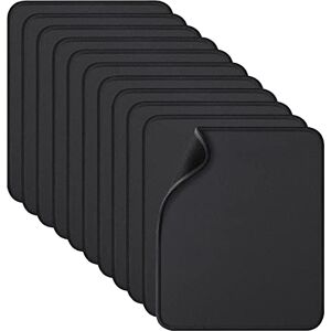 Zhithink Computer Mouse Pad, 11 Pcs Black Extended Gaming Mouse Pad with Non-Slip Rubber Base, Textured with Stitched Edges Zhithink Computer Mouse Pad, 11 Pcs Black Extended Gaming Mouse Pad with Non-Slip Rubber Base, Textured with Stitched Edges