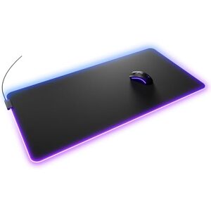 Glorious Gaming Mouse Pad GMP 2 GLED XXL 2-Zone RGB Lighting, InfiniGlow Stitchless Edge, Premium Cloth Surface, Grippy Rubber Base 915mm x 460mm x 3mm Double Extra Large Desk Mat Glorious Gaming Mouse Pad GMP 2 GLED XXL 2-Zone RGB Lighting, InfiniGlow Stitchless Edge, Premium Cloth Surface, Grippy Rubber Base 915mm x 460mm x 3mm Double Extra Large Desk Mat