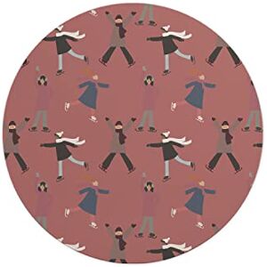 Questo Casa - Round Digital Printed Mouse Pad - Non-Slip Base - 22cm Diameter Questo Casa - Round Digital Printed Mouse Pad - Non-Slip Base - 22cm Diameter