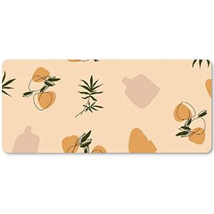 Wembem Extended Mouse Mat XXL, Gaming Geometric Line Pattern Mouse Mat 800 x 300 x 4 mm, Table Mat Large Size Non-Slip Mouse Mat Pad with Stitched Edges Desk Mat Wembem Extended Mouse Mat XXL, Gaming Geometric Line Pattern Mouse Mat 800 x 300 x 4 mm, Table Mat Large Size Non-Slip Mouse Mat Pad with Stitched Edges Desk Mat