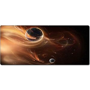 Morain Morian Gaming Mouse Pad 300 * 700 * 3mm Dreamy Starry Sky Non-Slip & Waterproof Computer Mousepad with Stitched Edges for Gaming, Office & Home (G-625)