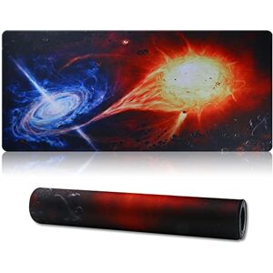 Jahosin XXL Gaming Mouse Mat, Extended Mouse Pad Stitched Edges 2MM Non-slip Rubber Base 90x40cm Desk Pad for Gaming/Office/Bussiness-90x40 Shuangzi06 Jahosin XXL Gaming Mouse Mat, Extended Mouse Pad Stitched Edges 2MM Non-slip Rubber Base 90x40cm Desk Pad for Gaming/Office/Bussiness-90x40 Shuangzi06