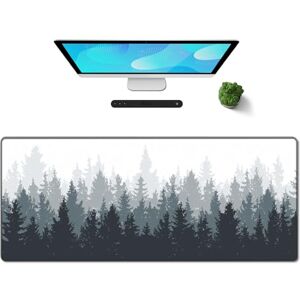 Galdas Gaming Mouse Mat Forest Background Pattern XXL XL Large Mouse Mat Long Extended Mouse Pad Desk Mat Non-Slip Rubber Mice Pads Stitched Edges Thin Pad (31.5 x 11.8 x 0.12 Inches) Tree Galdas Gaming Mouse Mat Forest Background Pattern XXL XL Large Mouse Mat Long Extended Mouse Pad Desk Mat Non-Slip Rubber Mice Pads Stitched Edges Thin Pad (31.5 x 11.8 x 0.12 Inches) Tree