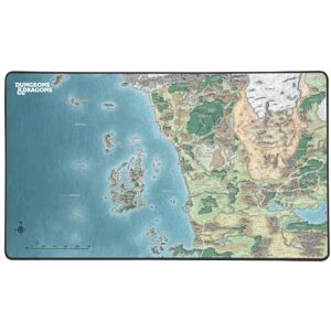 Konix Dungeons & Dragons XXL Mouse Pad 80 x 46 cm for Desktop PC Gaming Non-Slip Base Faerûn Map Konix Dungeons & Dragons XXL Mouse Pad 80 x 46 cm for Desktop PC Gaming Non-Slip Base Faerûn Map