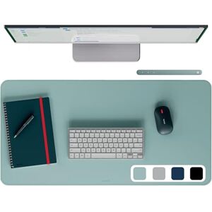 Leitz Large Desk Mat – Waterproof Desk Protector, Non-Slip Writing Pad, Keyboard & Mouse Mat, Office & Home Desk Cover, Durable, Scratch-Resistant, Easy to Clean, PVC (80x40cm, Mint) Leitz Large Desk Mat – Waterproof Desk Protector, Non-Slip Writing Pad, Keyboard & Mouse Mat, Office & Home Desk Cover, Durable, Scratch-Resistant, Easy to Clean, PVC (80x40cm, Mint)