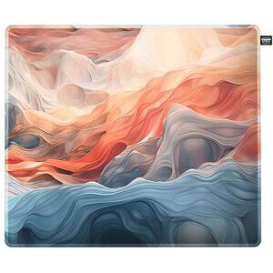 CHERRY XTRFY GP5, Fabric Gaming Mouse Pad in M (320 x 270 x 3 mm), Smooth Speed Pad for Precision, Stitched Edges, Non-Slip, Machine-Washable, Amnis Blue CHERRY XTRFY GP5, Fabric Gaming Mouse Pad in M (320 x 270 x 3 mm), Smooth Speed Pad for Precision, Stitched Edges, Non-Slip, Machine-Washable, Amnis Blue