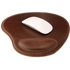 LONDO Leather Mouse Pad with Wrist Rest Ergonomic Design, Smooth Surface & Non-Slip Base Compatible with all Mice 25x24cm LONDO Leather Mouse Pad with Wrist Rest Ergonomic Design, Smooth Surface & Non-Slip Base Compatible with all Mice 25x24cm