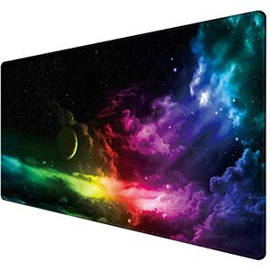 Benvo Extended Mouse Pad Large Gaming Mouse Pad- 35.4x15.7x0.12 inch Computer Keyboard Mouse Mat Non-Slip Mousepad Rubber Base and Stitched Edges for Game Players, Office, Study, Aurora Light Pattern Benvo Extended Mouse Pad Large Gaming Mouse Pad- 35.4x15.7x0.12 inch Computer Keyboard Mouse Mat Non-Slip Mousepad Rubber Base and Stitched Edges for Game Players, Office, Study, Aurora Light Pattern
