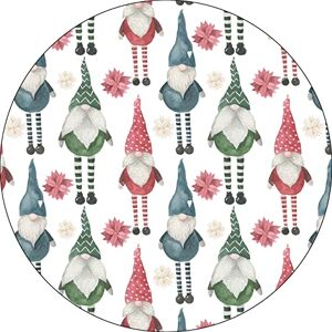 Bonateks - Round Digital Printed Mouse Pad - Non-Slip Base - 22cm Bonateks - Round Digital Printed Mouse Pad - Non-Slip Base - 22cm