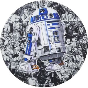 WONDEE Star Wars Round Mouse Mat - R2D2 design - Non-slip base - Mouse Mat WONDEE Star Wars Round Mouse Mat - R2D2 design - Non-slip base - Mouse Mat