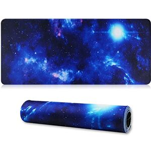 Jahosin XXL Gaming Mouse Mat, Extended Mouse Pad Stitched Edges 2MM Non-slip Rubber Base 90x40cm Desk Pad for Gaming/Office/Bussiness 90x40 Bluespace04 Jahosin XXL Gaming Mouse Mat, Extended Mouse Pad Stitched Edges 2MM Non-slip Rubber Base 90x40cm Desk Pad for Gaming/Office/Bussiness 90x40 Bluespace04