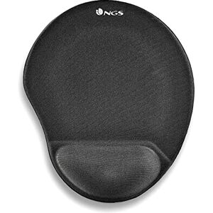 NGS Kilim Gel Ergonomic Mouse Mat with Wrist Rest, Non-Slip Mouse Pad, 25 x 21 x 2 cm, Black NGS Kilim Gel Ergonomic Mouse Mat with Wrist Rest, Non-Slip Mouse Pad, 25 x 21 x 2 cm, Black