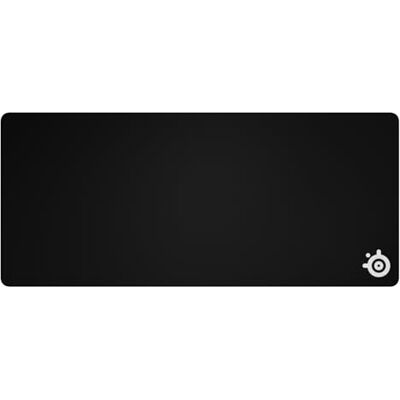 SteelSeries QcK XXL Gaming mousepad fabric rubber backing black (900mm x 400mm x 2mm) SteelSeries QcK XXL Gaming mousepad fabric rubber backing black (900mm x 400mm x 2mm)