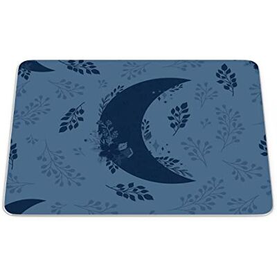 Bonamaison , Rectangular Digital Printed Mouse Mat Non-Slip Bottom for Office and Home Size: 22 x 18 cm Bonamaison , Rectangular Digital Printed Mouse Mat Non-Slip Bottom for Office and Home Size: 22 x 18 cm