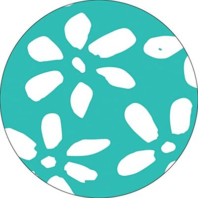 Bonateks , Round Digital Printed Mouse Pad, Non-Slip Base, for Office and Home, Diameter:22cm Bonateks , Round Digital Printed Mouse Pad, Non-Slip Base, for Office and Home, Diameter:22cm