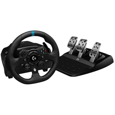 Logitech G923 Racing Wheel and Pedals for Xbox & PC Logitech G923 Racing Wheel and Pedals for Xbox & PC