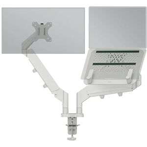 Leitz Ergo Space Saving Monitor and Laptop Arm Mount for 17''-32" Monitors, Ergonomic Desk Stand with Left/Right Swivel, Tilt Rotation and a Load Capacity up to 18kg, VESA Plate, 65380085 Leitz Ergo Space Saving Monitor and Laptop Arm Mount for 17''-32" Monitors, Ergonomic Desk Stand with Left/Right Swivel, Tilt Rotation and a Load Capacity up to 18kg, VESA Plate, 65380085