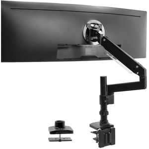 VIVO Premium Aluminum Single Screen Pneumatic Spring Monitor Arm Desk Mount Stand with Extension Pole Fits One Screen up to 35" (STAND-V101GT) VIVO Premium Aluminum Single Screen Pneumatic Spring Monitor Arm Desk Mount Stand with Extension Pole Fits One Screen up to 35" (STAND-V101GT)