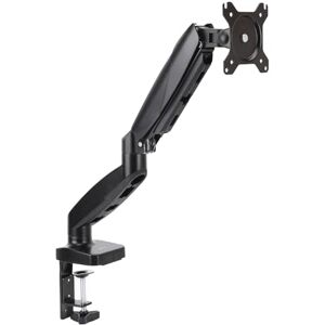 Amazon Basics Gas Spring Single Computer Monitor Arm Mount, Adjustable, Holds Monitors up to 27 Inches (68.6 cm), Black Amazon Basics Gas Spring Single Computer Monitor Arm Mount, Adjustable, Holds Monitors up to 27 Inches (68.6 cm), Black