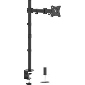 VIVO Single Monitor Desk Mount, Extra Tall Fully Adjustable Stand for 1 LCD Screen up to 32 inches, Ultra Wide Screens up to 38 inches, 22 lbs Capacity, STAND-V001T VIVO Single Monitor Desk Mount, Extra Tall Fully Adjustable Stand for 1 LCD Screen up to 32 inches, Ultra Wide Screens up to 38 inches, 22 lbs Capacity, STAND-V001T