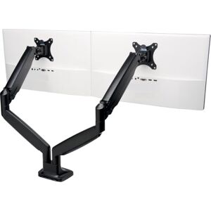 Kensington Monitor Arm with Vesa Mount Monitor Arm for Two Screens with One-Touch Height Adjustable Settings, Dual Monitor Arm for Home Office, Monitor Mount with Gas Spring, Black (K59601WW) Kensington Monitor Arm with Vesa Mount Monitor Arm for Two Screens with One-Touch Height Adjustable Settings, Dual Monitor Arm for Home Office, Monitor Mount with Gas Spring, Black (K59601WW)