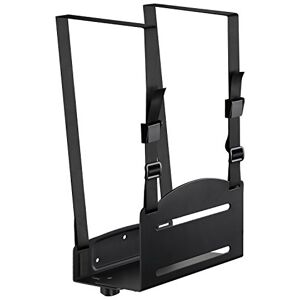 Mount-It! CPU Wall Mount Bracket, Desktop Computer Tower Holder with Safety Straps, Heavy Duty Size Adjustable CPU Case Holder, Steel, Black, 22 Lbs Capacity, Saves Floor and Desk Space Mount-It! CPU Wall Mount Bracket, Desktop Computer Tower Holder with Safety Straps, Heavy Duty Size Adjustable CPU Case Holder, Steel, Black, 22 Lbs Capacity, Saves Floor and Desk Space