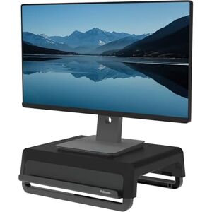 Fellowes Monitor Stand for Desk Breyta™ 100% Recyclable for the Home and Office Ergonomic Portable with 3 Height Settings – Black Fellowes Monitor Stand for Desk Breyta™ 100% Recyclable for the Home and Office Ergonomic Portable with 3 Height Settings – Black