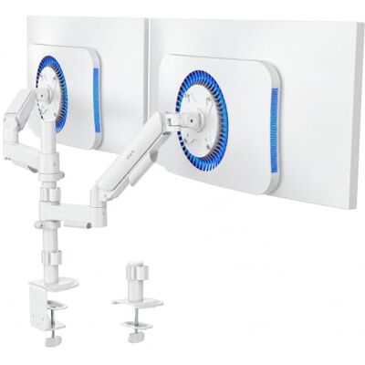 VIVO 17-32 inch Dual Pneumatic Monitor Mount - Heavy Duty VESA Desk Stand VIVO 17-32 inch Dual Pneumatic Monitor Mount - Heavy Duty VESA Desk Stand
