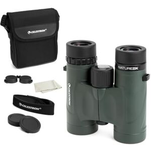 Celestron 71331 Nature DX 10x32 BaK-4 Prism Binoculars, Green Celestron 71331 Nature DX 10x32 BaK-4 Prism Binoculars, Green