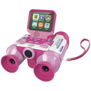 LeapFrog Magic Adventures Binocular Camera Pink, Real Interactive Binoculars with Night Vision, Camera with 10x Optical Zoom, Educational BBC Images, Toy for 5, 6+ Years, English Version LeapFrog Magic Adventures Binocular Camera Pink, Real Interactive Binoculars with Night Vision, Camera with 10x Optical Zoom, Educational BBC Images, Toy for 5, 6+ Years, English Version