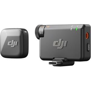 DJI Mic Mini (1 TX + 1 RX), Wireless Lavalier Microphone, Detail-Rich Audio, Noise Cancelling, Automatic Limiting, Wireless Microphone for Camera/iPhone/Android, Vlog, Streaming, 400m Transmission DJI Mic Mini (1 TX + 1 RX), Wireless Lavalier Microphone, Detail-Rich Audio, Noise Cancelling, Automatic Limiting, Wireless Microphone for Camera/iPhone/Android, Vlog, Streaming, 400m Transmission