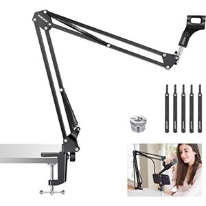 Neewer Microphone Arm Stand - Adjustable, Supports 1.5kg, Desk Clamp, Cable Management Neewer Microphone Arm Stand - Adjustable, Supports 1.5kg, Desk Clamp, Cable Management