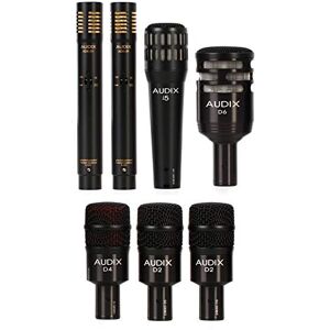 AUDIX DP7 7-Piece Drum Microphone Kit – Dynamic & Condenser Mics for Kick, Snare, Toms, Overheads – Studio & Live AUDIX DP7 7-Piece Drum Microphone Kit – Dynamic & Condenser Mics for Kick, Snare, Toms, Overheads – Studio & Live