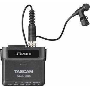 Tascam DR-10L Pro – Micro-Linear 32-Bit float Recorder with Lavalier-Microphone and optional Bluetooth Adaptor for remote control and syncronisation, supports LTC Jam Sync Tascam DR-10L Pro – Micro-Linear 32-Bit float Recorder with Lavalier-Microphone and optional Bluetooth Adaptor for remote control and syncronisation, supports LTC Jam Sync