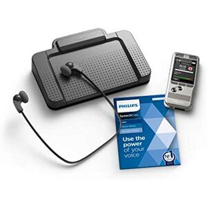 Philips DPM6700/03 PocketMemo Dictation & Transcription Set, DPM6000 Dictaphone, Footswitch ACC2330, Stereo Headphones LFH0334 SpeechExec Basic Dictate/Transcribe (2-year subscription included) Philips DPM6700/03 PocketMemo Dictation & Transcription Set, DPM6000 Dictaphone, Footswitch ACC2330, Stereo Headphones LFH0334 SpeechExec Basic Dictate/Transcribe (2-year subscription included)