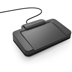 Philips ACC2330 Foot Control for Digital Dictation Systems 4 Pedal Individually Configurable Non-Slip Robust Ergonomic Design USB Anthracite Philips ACC2330 Foot Control for Digital Dictation Systems 4 Pedal Individually Configurable Non-Slip Robust Ergonomic Design USB Anthracite
