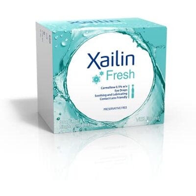Xailin Fresh 30x0.4 Millilitres Eye Drops x 4 Pack Xailin Fresh 30x0.4 Millilitres Eye Drops x 4 Pack
