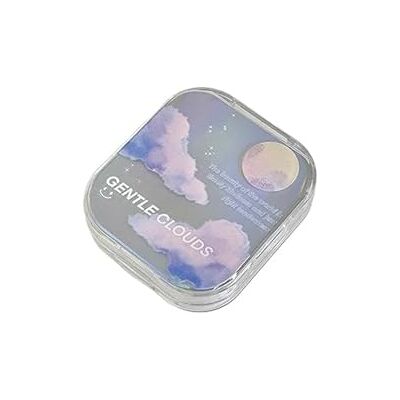 FJOADNVM Contact Lens Cases 3pc Laser Cloud Lens Container Women Dreamy Contacts Case Color Contact Lenses Storage Box Portable Travel Set(Color4) FJOADNVM Contact Lens Cases 3pc Laser Cloud Lens Container Women Dreamy Contacts Case Color Contact Lenses Storage Box Portable Travel Set(Color4)