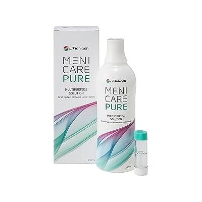Menicon Menicare Pure Multipurpose Solution 250 ml for All Gas Permeable Contact Lenses Menicon Menicare Pure Multipurpose Solution 250 ml for All Gas Permeable Contact Lenses