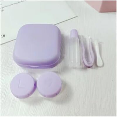 FJOADNVM Contact Lens Cases 2pc Colorful Eye Contact Lenses Cases Contacts Lens Container Case Mini Pocket Box(Lavender) FJOADNVM Contact Lens Cases 2pc Colorful Eye Contact Lenses Cases Contacts Lens Container Case Mini Pocket Box(Lavender)