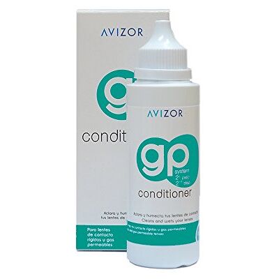 Avizor GP Gas Permeable Rigid Contact Lens Conditioner, Soaking & Storage Solution 120ml Avizor GP Gas Permeable Rigid Contact Lens Conditioner, Soaking & Storage Solution 120ml