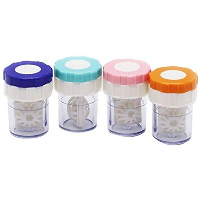 Tuidzljd 4 PCS Annual Contact Lens Cleaner Washer Cleaning Lenses Case Tuidzljd 4 PCS Annual Contact Lens Cleaner Washer Cleaning Lenses Case