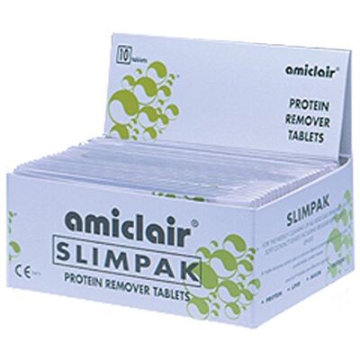 Amiclair Weekly Enzymatic Protein Remover Contact Lens Cleaning Tablets (Slim Pack 10 Tablets) Amiclair Weekly Enzymatic Protein Remover Contact Lens Cleaning Tablets (Slim Pack 10 Tablets)