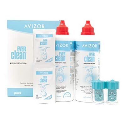 Avizor Contact Lens Solution - Fresh and Clean - 2x350ml Avizor Contact Lens Solution - Fresh and Clean - 2x350ml