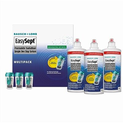 EasySept - Peroxide - 3x360ml - Case - Lens Solution EasySept - Peroxide - 3x360ml - Case - Lens Solution