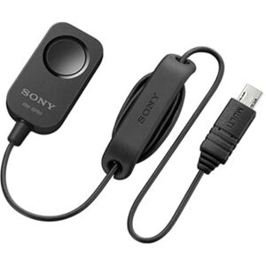 Sony RM-SPR1 Remote Control - Wired Camera - Black Sony RM-SPR1 Remote Control - Wired Camera - Black