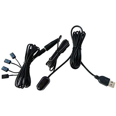 SZBJ IR Repeater Infrared Remote1 Receiver 4 Emitters Control Kit Hidden IR System U104 SZBJ IR Repeater Infrared Remote1 Receiver 4 Emitters Control Kit Hidden IR System U104
