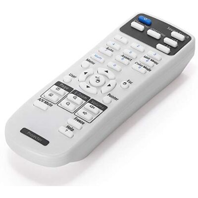 AuKing Projector Remote Control for Epson 1547200 EB-S02 EB-S02H EB-S11 EB-S110 EB-S11H EB-S12 EB-W01 EB-W02 EB-W12 EB-X02 EB-X11 EB-X11H EB-X12 EB-X14 EB-X15 EB- 420 425W 430 435W 470 475W 480 485 AuKing Projector Remote Control for Epson 1547200 EB-S02 EB-S02H EB-S11 EB-S110 EB-S11H EB-S12 EB-W01 EB-W02 EB-W12 EB-X02 EB-X11 EB-X11H EB-X12 EB-X14 EB-X15 EB- 420 425W 430 435W 470 475W 480 485